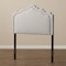 Baxton Studio Nadeen Modern Greyish Beige Twin Size Headboard 134-7248 - alternate 5
